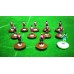 Subbuteo Andrew Table Soccer Gabala FK on classic Hasbro bases
